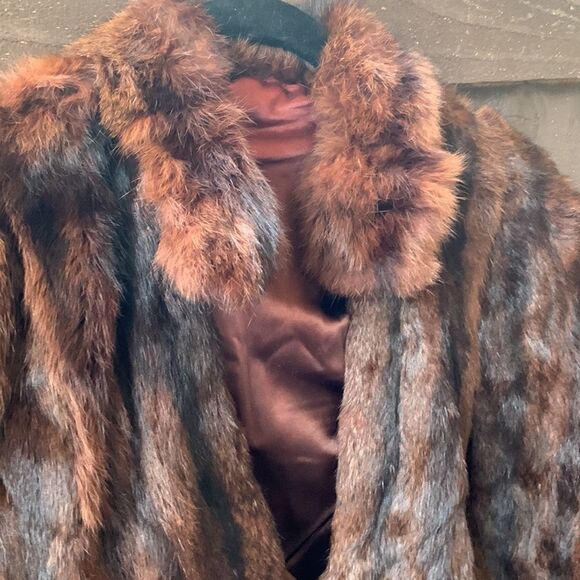 Luxury Vintage Real Fur 1940s Mink Cape/Vest/Stole Mint Condition Mob Wife Vibe - Picture 3 of 16
